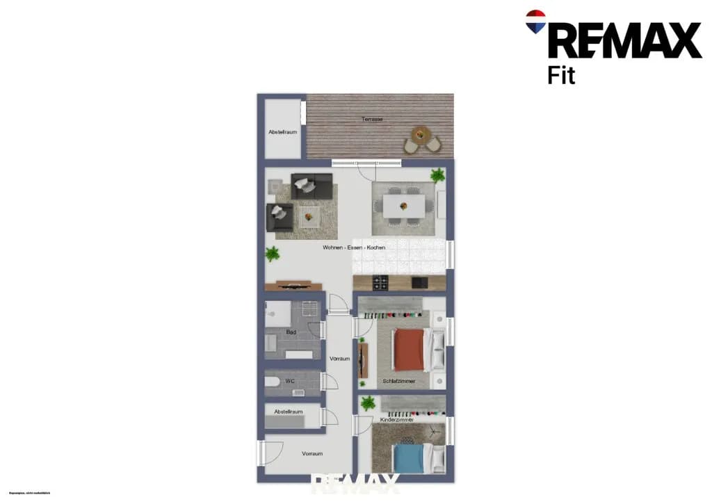 3-Zimmer-Wohnung mieten in Grieskirchen – 81,75 m², € 1.080 – Bild 11 von 11
