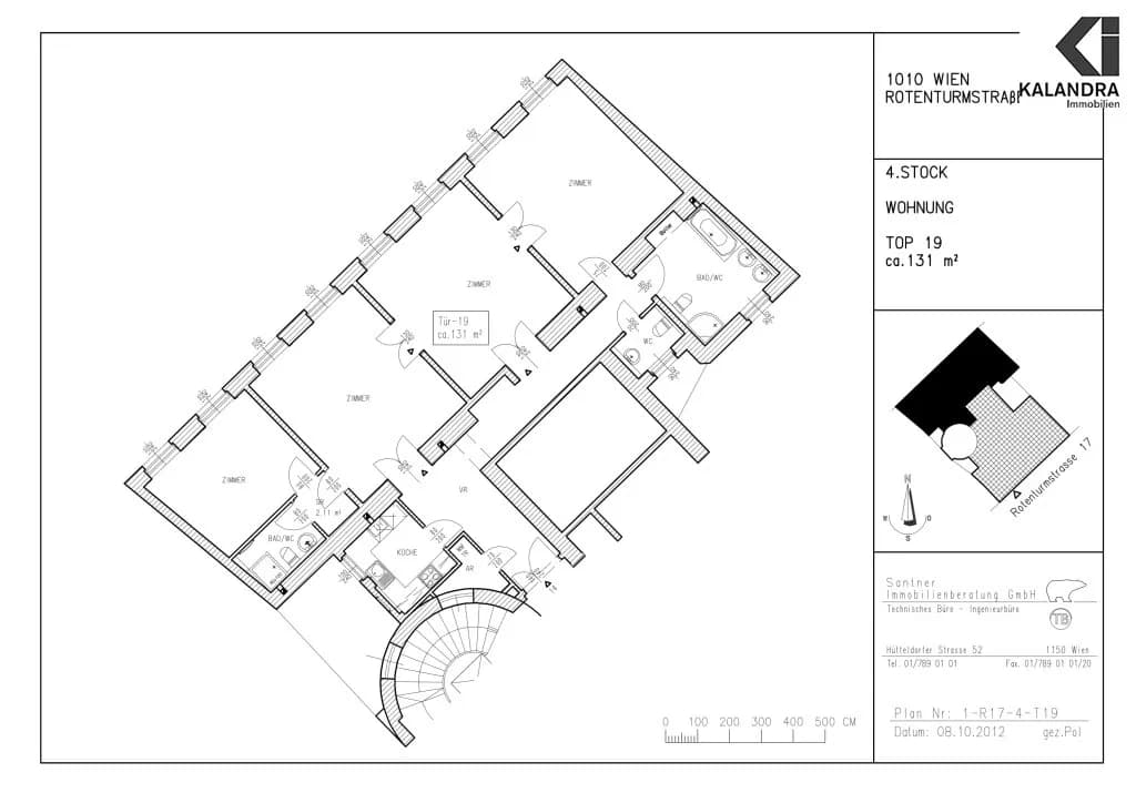 4-Zimmer-Wohnung mieten in Wien – 130,97 m², € 2.796 – Bild 18 von 18