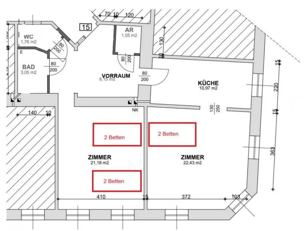 2-Zimmer-Wohnung kaufen in Wien – 69 m², € 269.000 – Bild 17 von 17