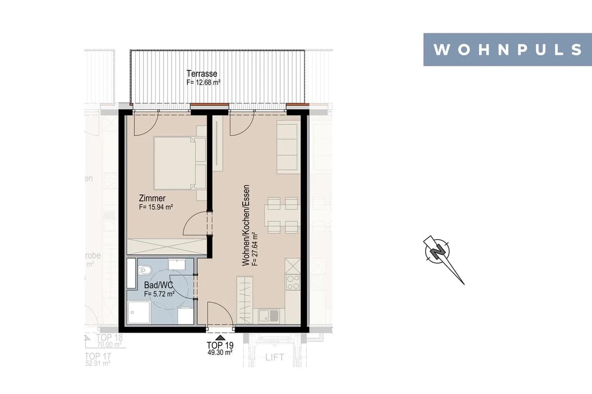 2-Zimmer-Wohnung kaufen in Innsbruck-Land – 49,3 m², € 366.593 – Bild 3 von 19