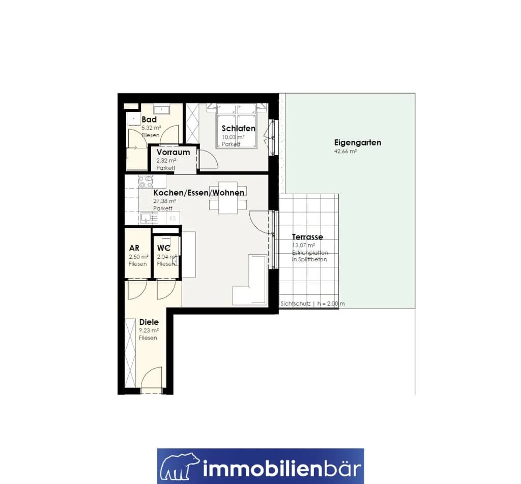 2-Zimmer-Wohnung kaufen in Eferding – 58,82 m², € 270.296 – Bild 35 von 35