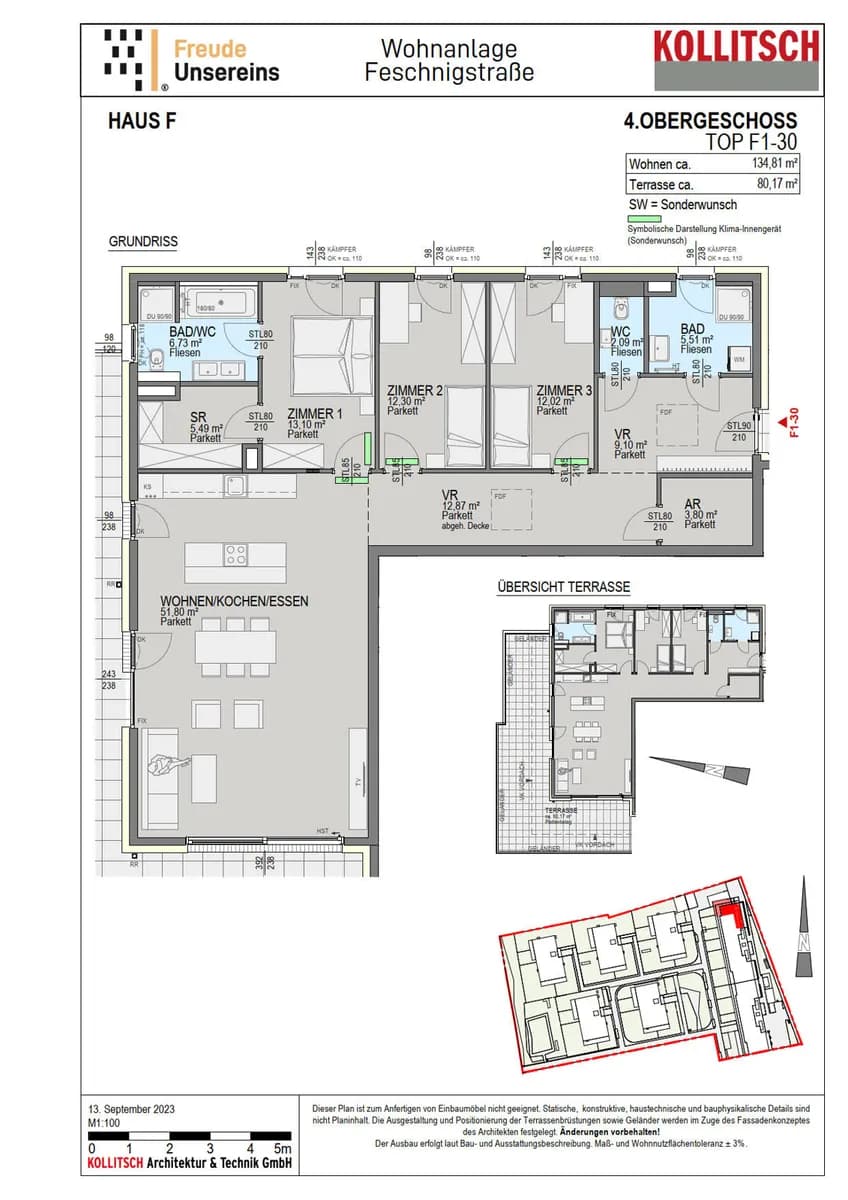 4-Zimmer-Wohnung kaufen in Klagenfurt – 134,81 m², € 765.000 – Bild 30 von 31