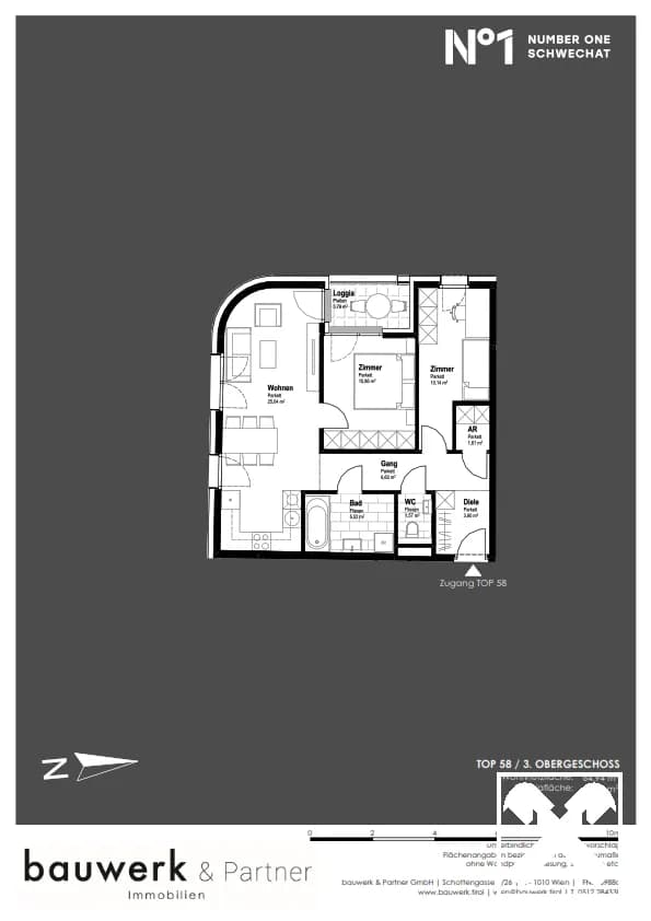 3-Zimmer-Wohnung kaufen in Bruck an der Leitha – 64,94 m², € 362.000 – Bild 8 von 8