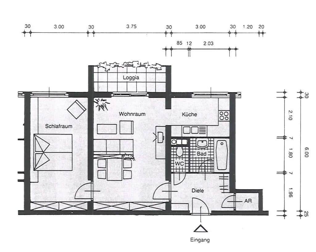 2-Zimmer-Wohnung mieten in Graz – 64 m², € 765 – Bild 15 von 15