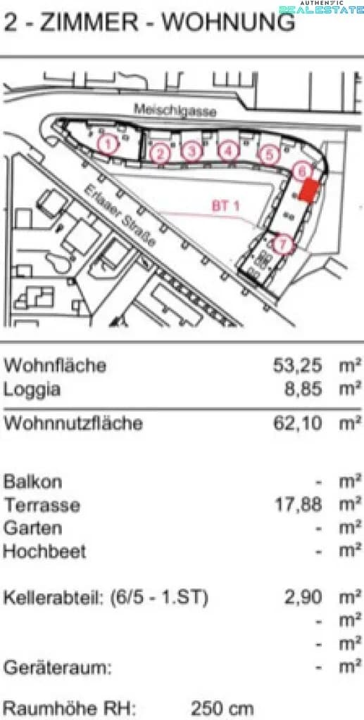Wohnung mieten in Wien – 62,1 m², € 1.156 – Bild 10 von 11
