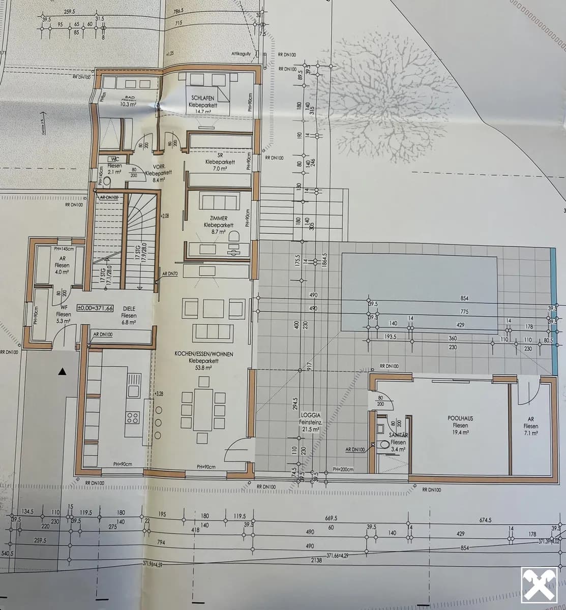 6-Zimmer-Haus kaufen in Amstetten – 209 m², € 695.000 – Bild 35 von 37
