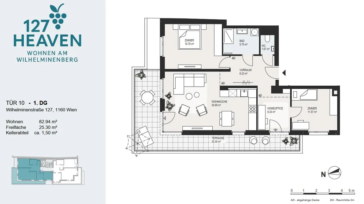 3-Zimmer-Wohnung kaufen in Wien – 82,94 m², € 799.000 – Bild 6 von 7
