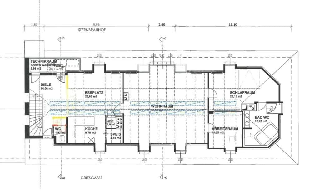 2-Zimmer-Wohnung kaufen in Salzburg Stadt – 160 m², € 1.950.000 – Bild 10 von 10