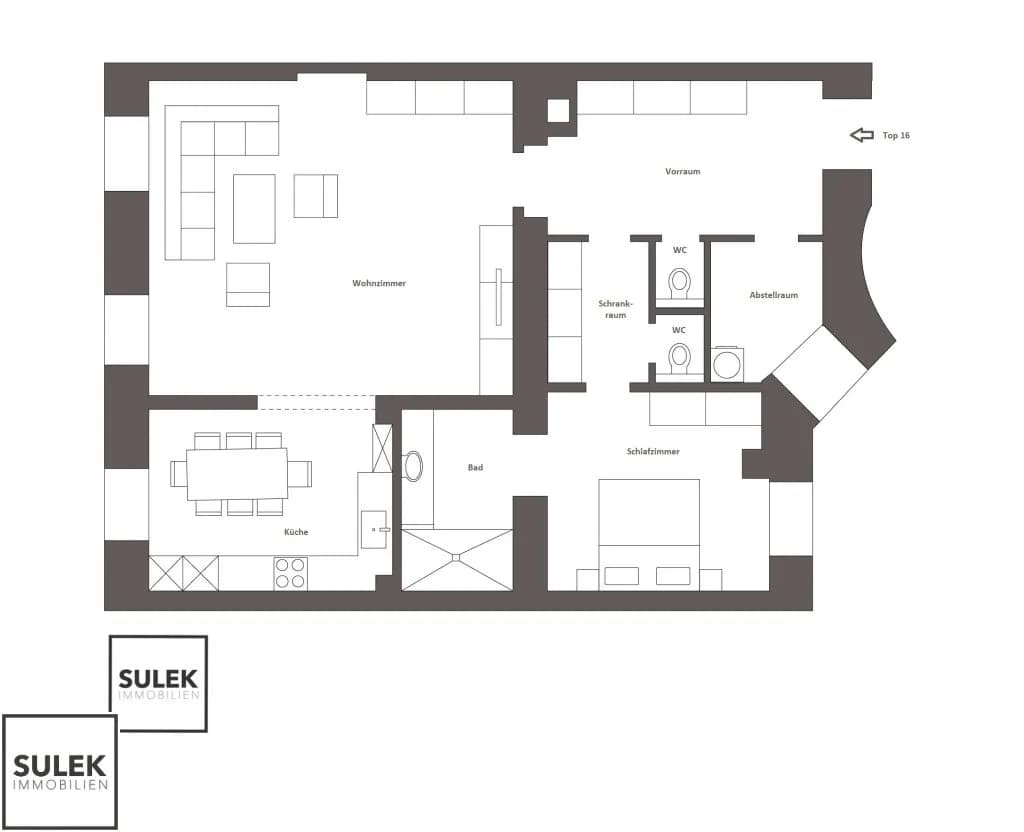 2-Zimmer-Wohnung mieten in Wien – 97,27 m², € 2.400 – Bild 24 von 24