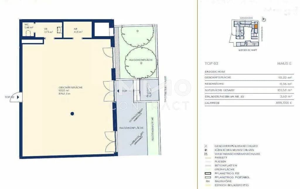 1-Zimmer-Gewerbeimmobilie kaufen in Wien – 102 m², € 329.000 – Bild 2 von 10