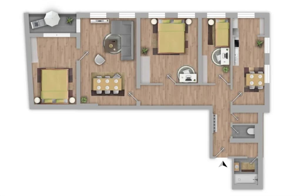 4-Zimmer-Wohnung kaufen in Linz – 118 m², € 329.000 – Bild 18 von 18
