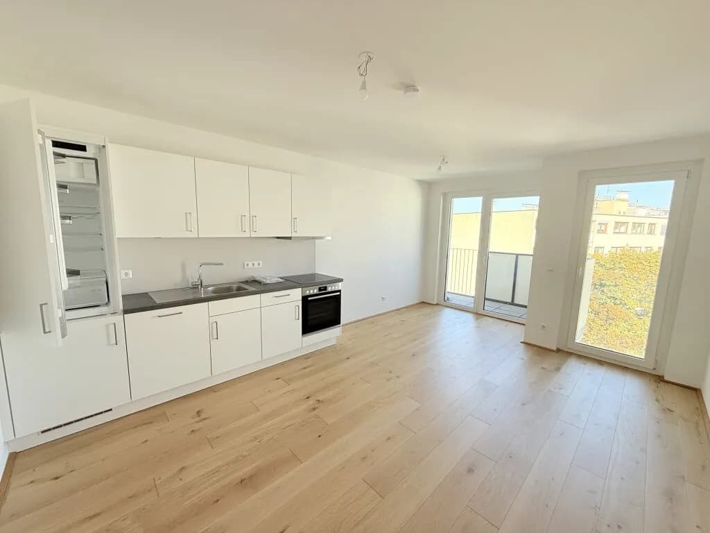 2-Zimmer-Wohnung mieten in Wien – 41,82 m², € 979