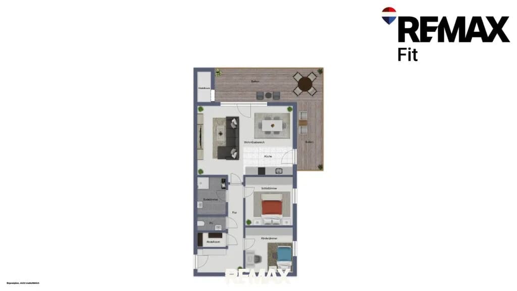 3-Zimmer-Wohnung mieten in Grieskirchen – 81,73 m², € 1.077 – Bild 9 von 11
