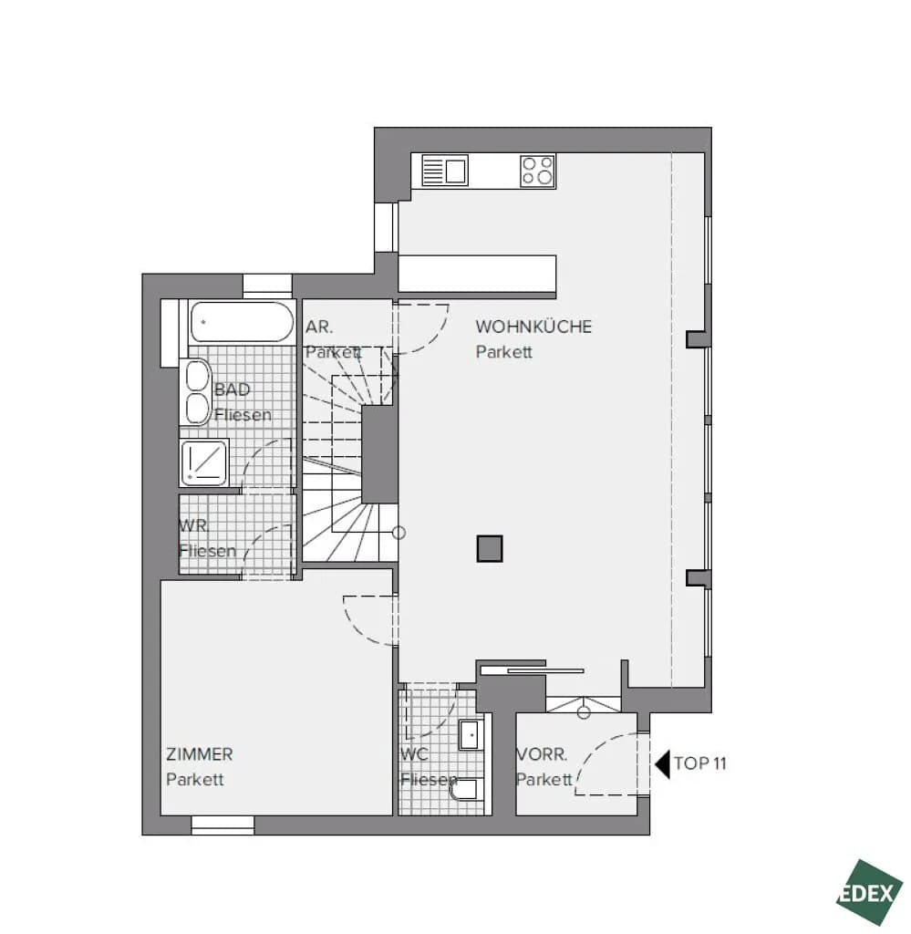 3-Zimmer-Wohnung mieten in Wien – 120,33 m², € 3.490 – Bild 23 von 25