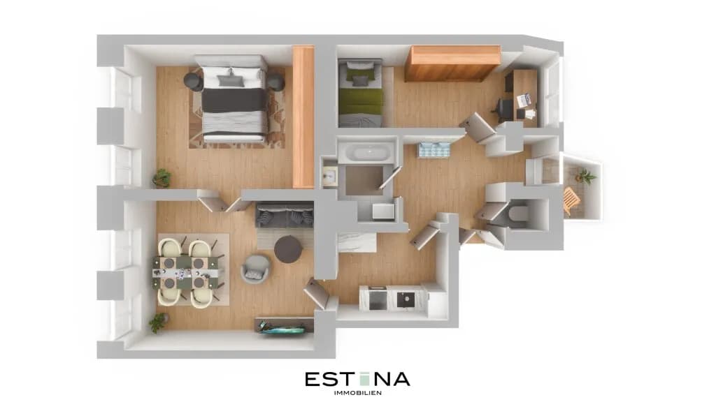 3-Zimmer-Wohnung kaufen in Wien – 76,32 m², € 385.000 – Bild 12 von 12