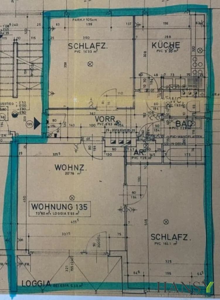 3-Zimmer-Wohnung kaufen in Mödling – 80 m², € 245.000 – Bild 22 von 23