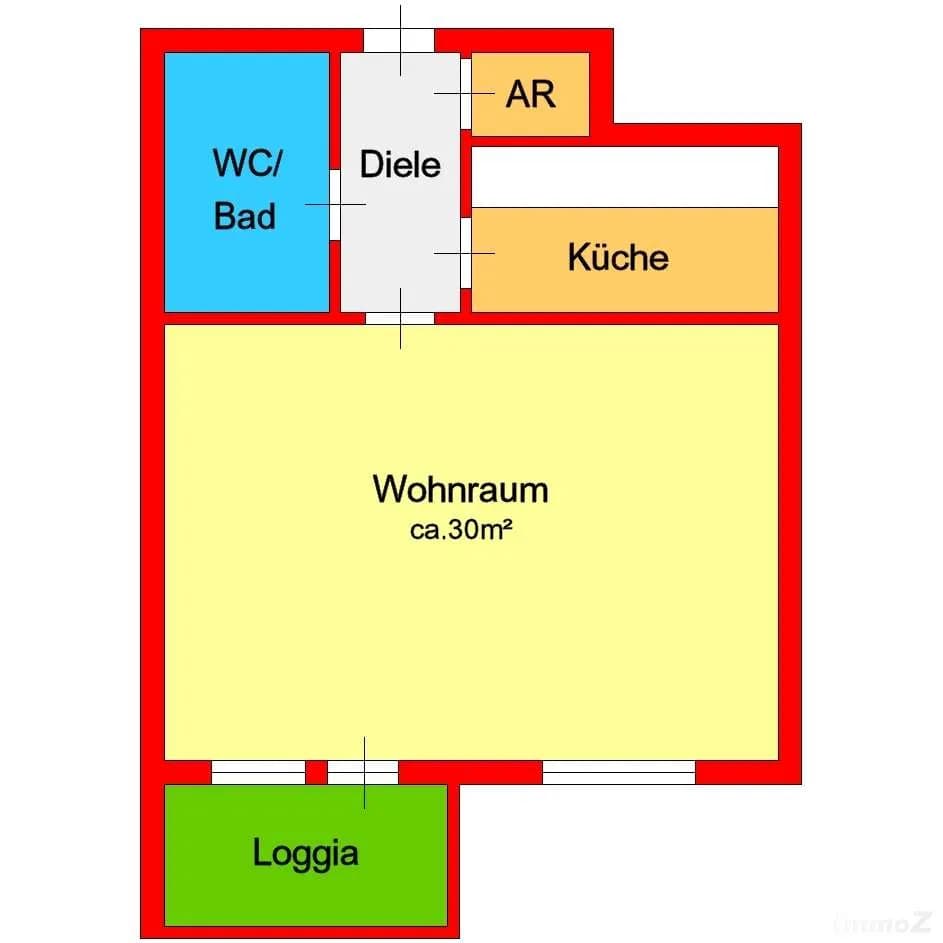 1-Zimmer-Wohnung kaufen in Graz – 45,15 m², € 119.000 – Bild 1 von 15