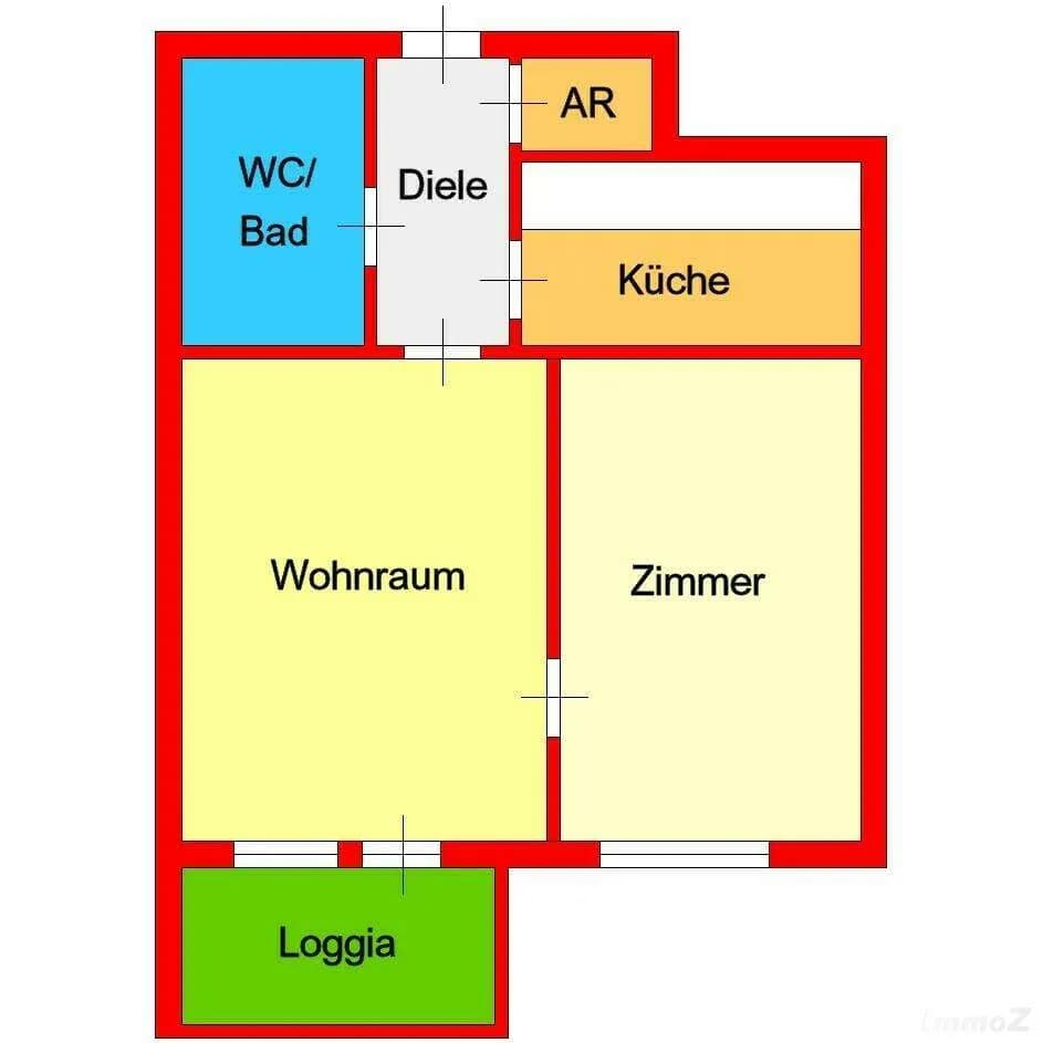 1-Zimmer-Wohnung kaufen in Graz – 45,15 m², € 119.000 – Bild 2 von 15