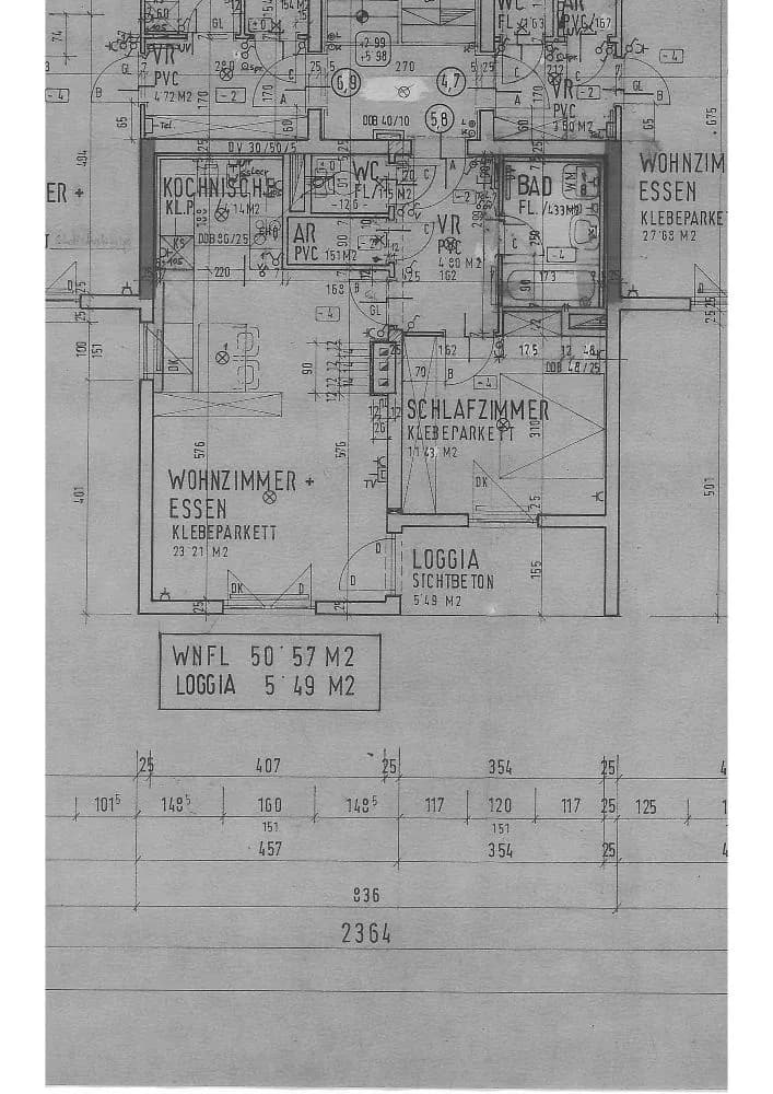 2-Zimmer-Wohnung mieten in Perg – 56,06 m², € 507 – Bild 2 von 5