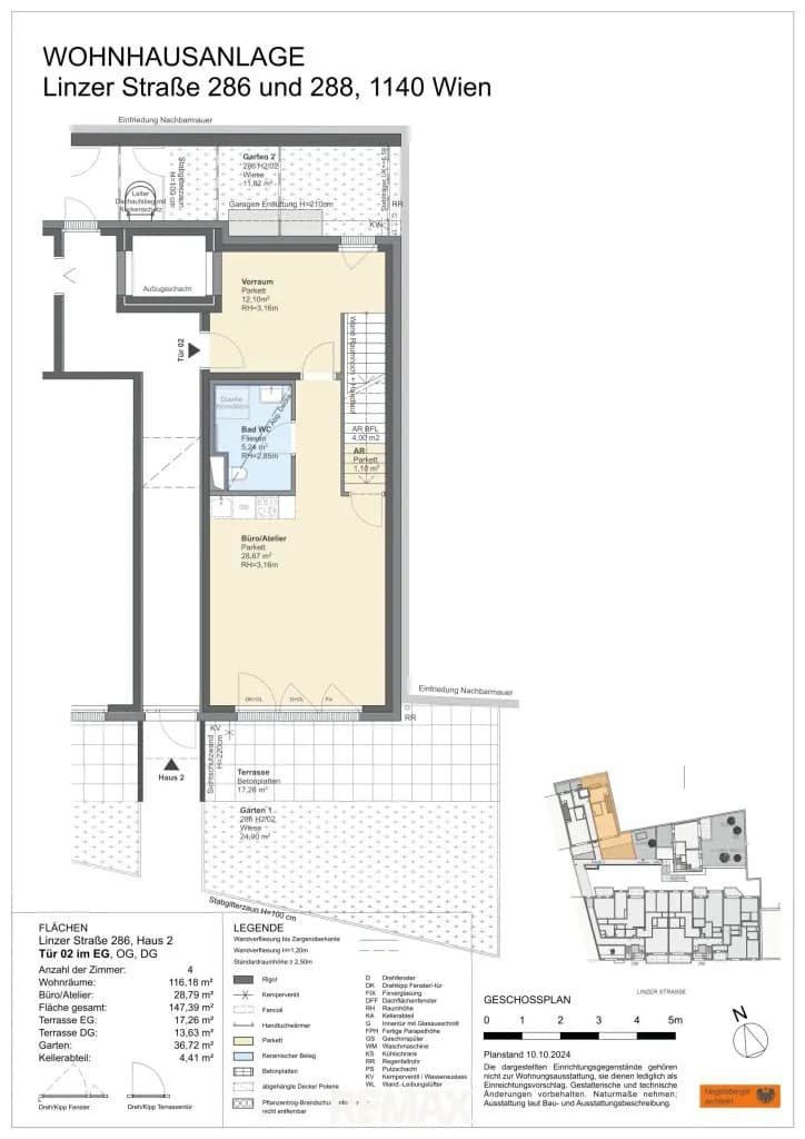 4-Zimmer-Haus kaufen in Wien – 144,97 m², € 953.800 – Bild 6 von 8