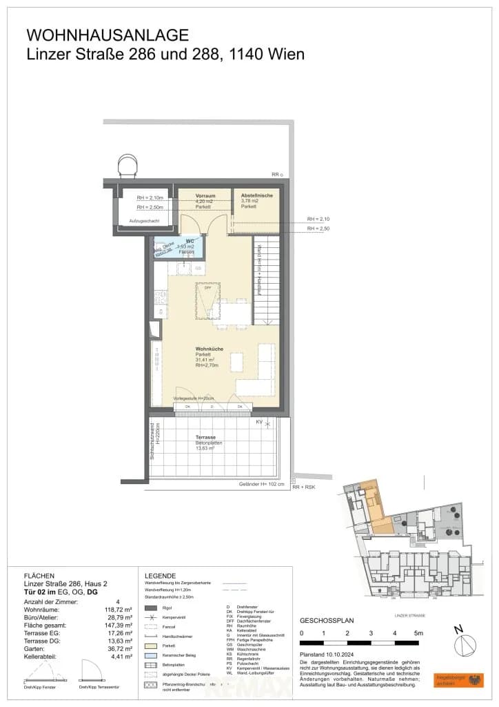 4-Zimmer-Haus kaufen in Wien – 144,97 m², € 953.800 – Bild 8 von 8