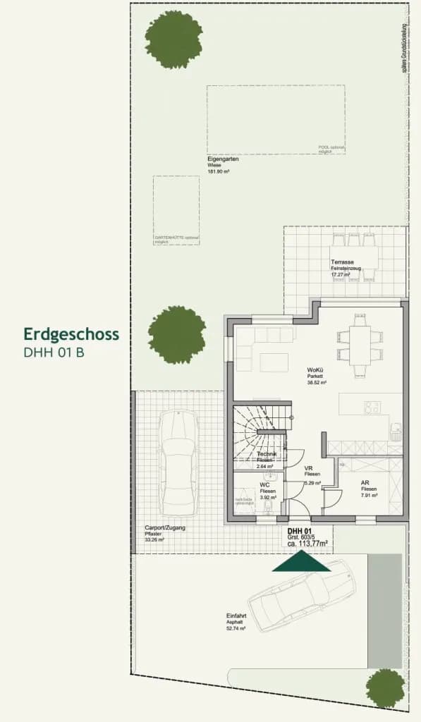 4-Zimmer-Haus kaufen in Leibnitz – 113,77 m², € 445.500 – Bild 6 von 7