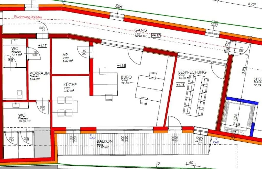 Gewerbeimmobilie kaufen in Vöcklabruck – 86 m², € 352.500 – Bild 4 von 7