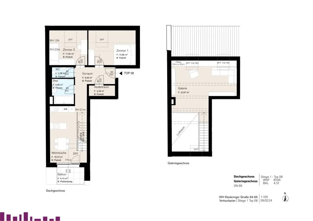 3-Zimmer-Wohnung kaufen in Wien – 87,06 m², € 419.000 – Bild 9 von 11