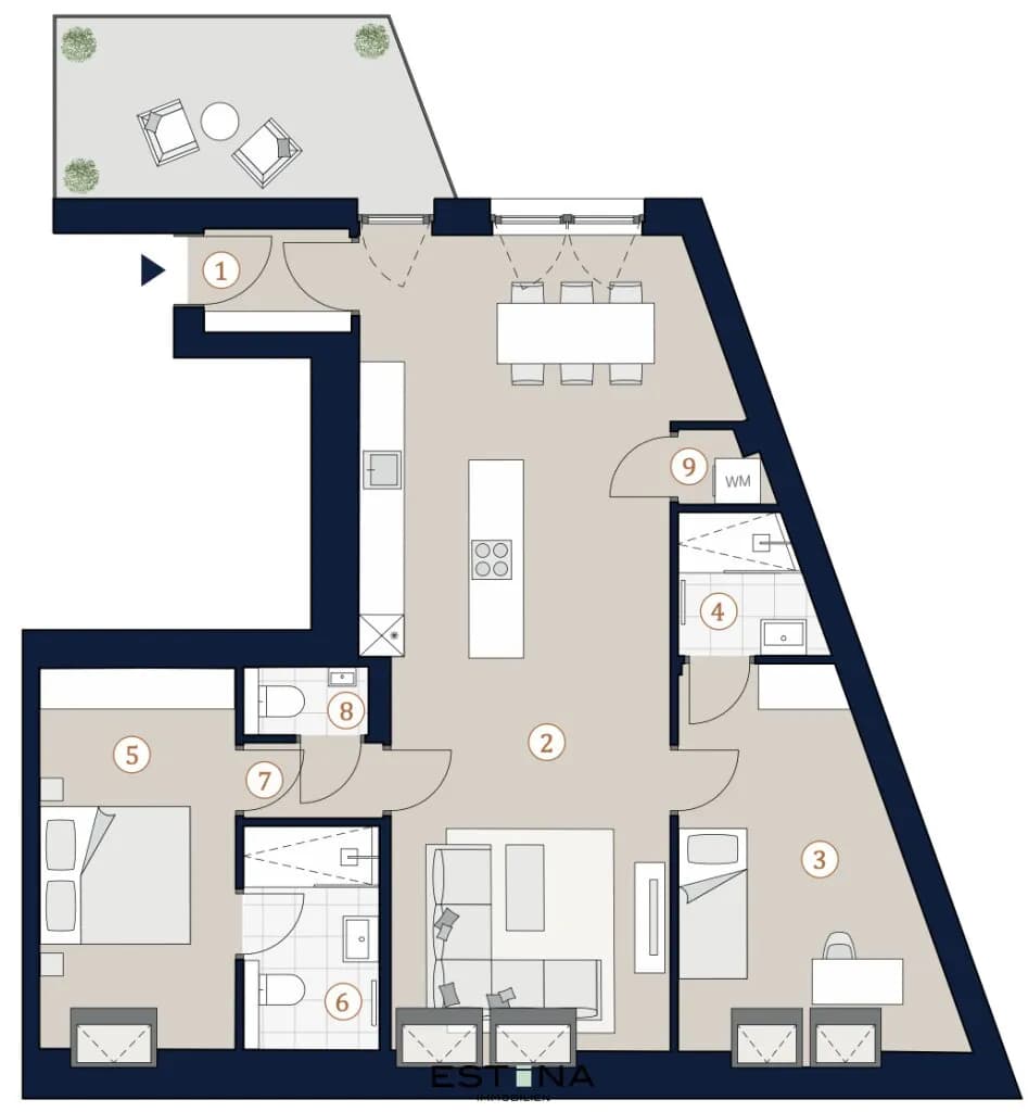 3-Zimmer-Wohnung kaufen in Wien – 86,7 m², € 1.089.000 – Bild 13 von 13