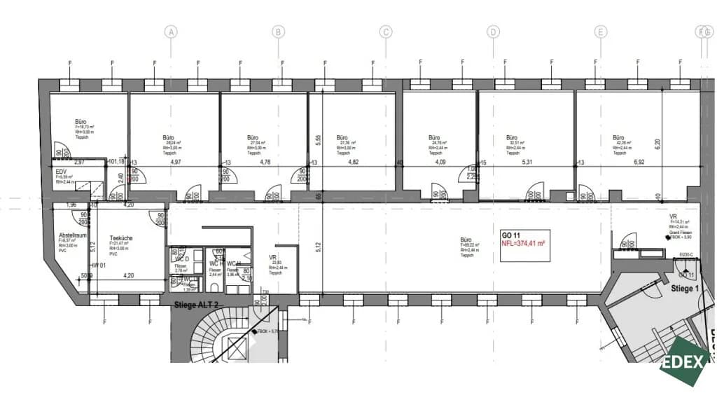Gewerbeimmobilie mieten in Wien – 374 m², € 15 – Bild 8 von 8