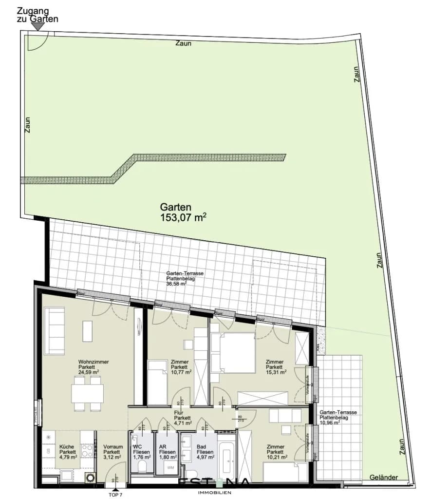 4-Zimmer-Wohnung kaufen in Wien – 82,13 m², € 810.500 – Bild 13 von 13