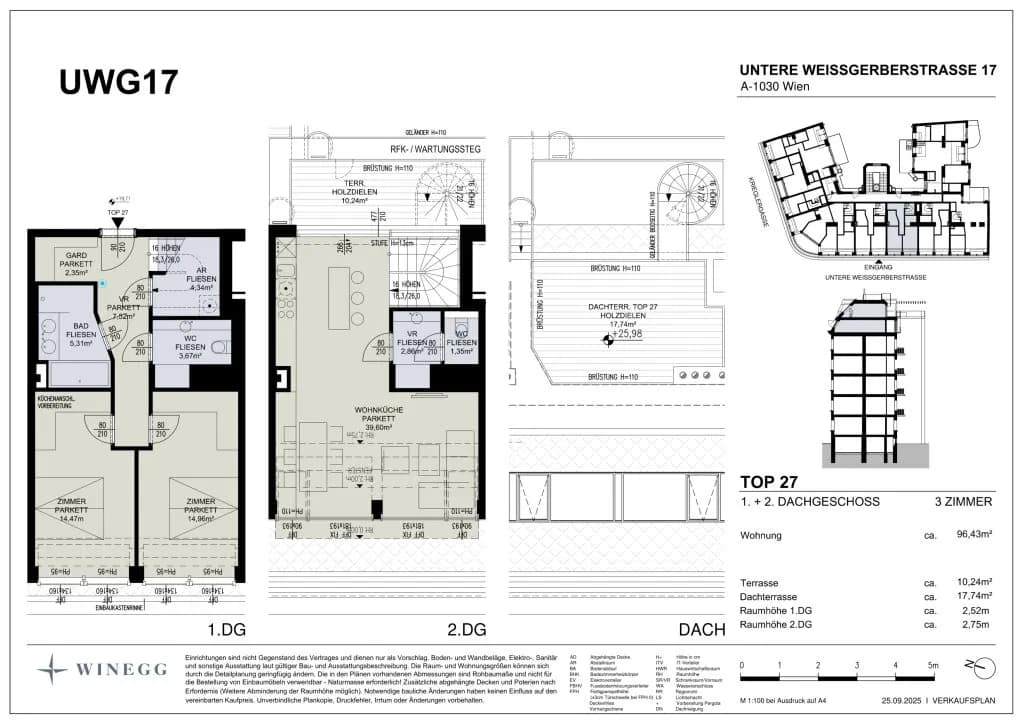 3-Zimmer-Wohnung kaufen in Wien – 97,41 m², € 1.295.000 – Bild 12 von 13