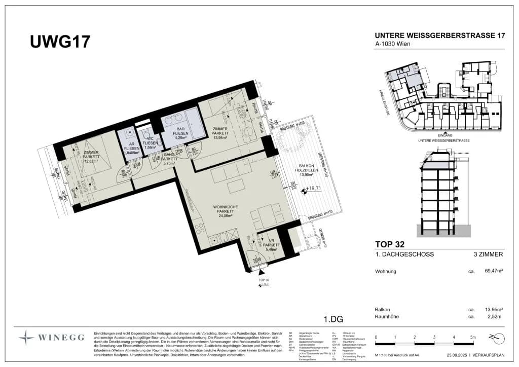 3-Zimmer-Wohnung kaufen in Wien – 69,47 m², € 895.000 – Bild 10 von 10