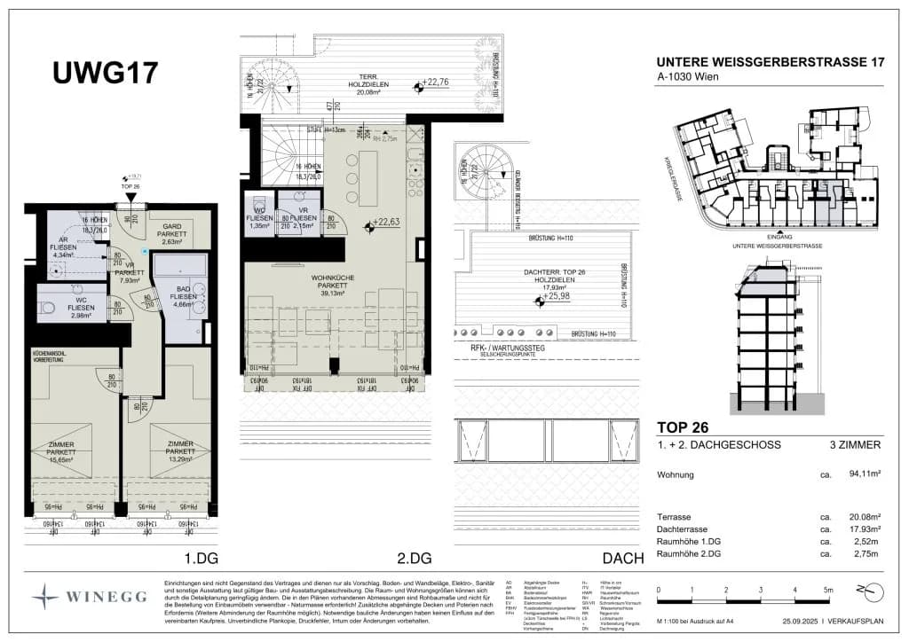 3-Zimmer-Wohnung kaufen in Wien – 94,11 m², € 1.295.000 – Bild 11 von 12