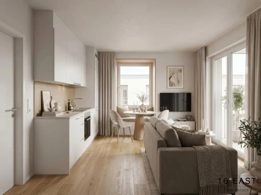 2-Zimmer-Wohnung kaufen in Wien – 35,4 m², € 222.735 – Bild 1 von 8
