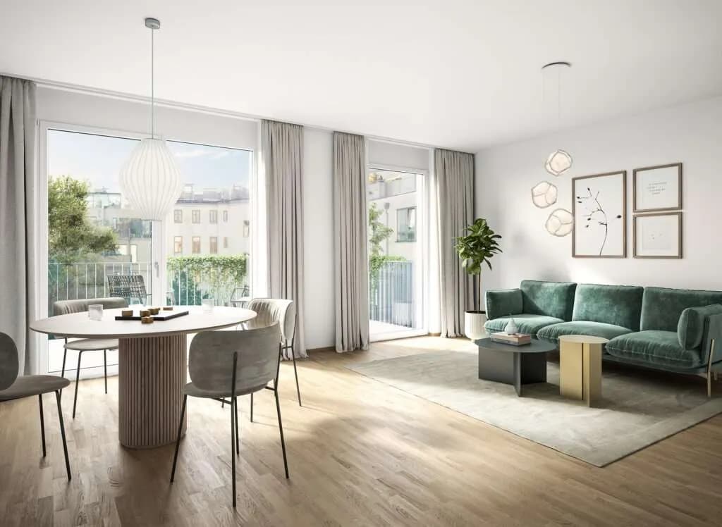 2-Zimmer-Wohnung kaufen in Wien – 46,21 m², € 298.900 – Bild 4 von 14