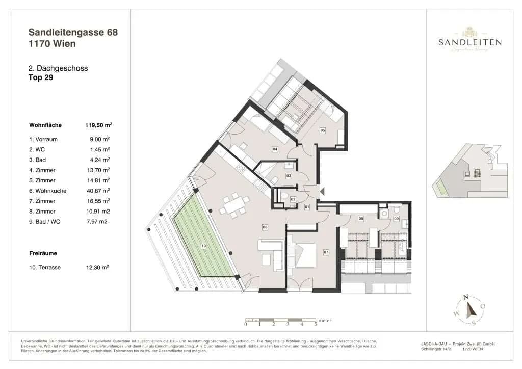4-Zimmer-Wohnung kaufen in Wien – 119,5 m², € 1.493.000 – Bild 12 von 12