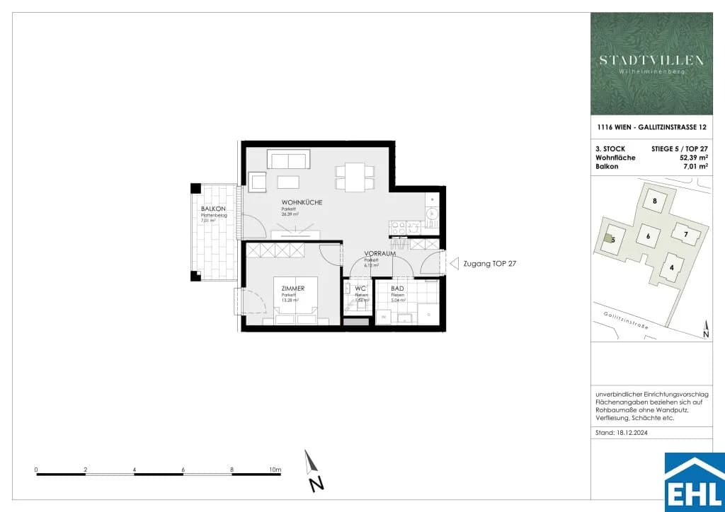 Immobilie kaufen in Wien – 52,39 m², € 432.216 – Bild 15 von 15