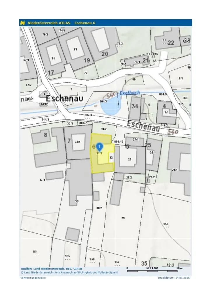 Grundstück kaufen in Waidhofen an der Thaya – 2 775 m², € 49.900 – Bild 6 von 7
