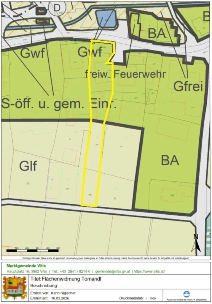 Grundstück kaufen in Waidhofen an der Thaya – 2 775 m², € 49.900 – Bild 7 von 7