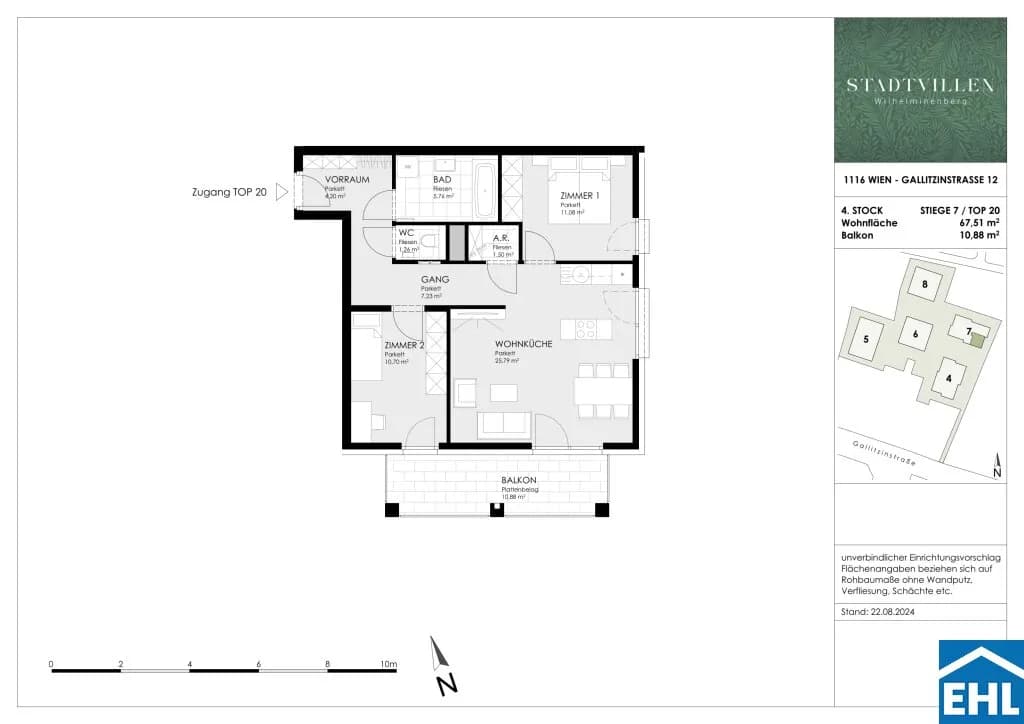 Immobilie kaufen in Wien – 67,51 m², € 589.996 – Bild 15 von 15