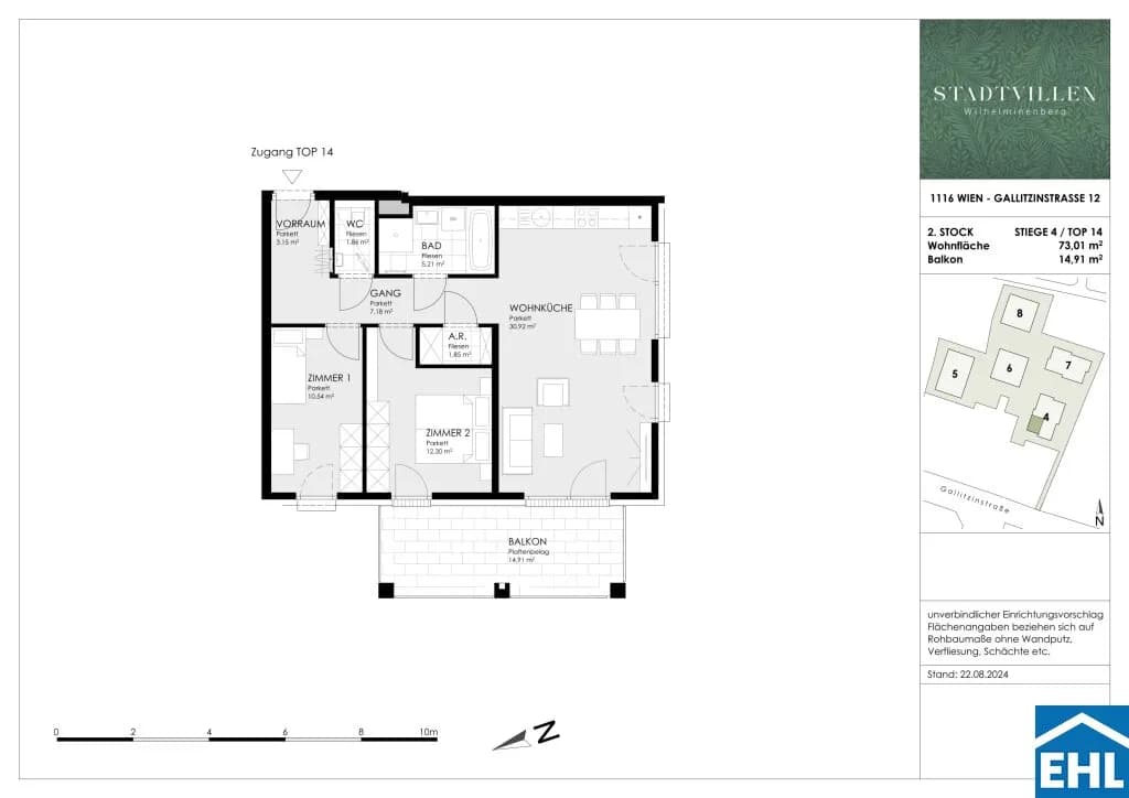 3-Zimmer-Wohnung kaufen in Wien – 73 m², € 579.000 – Bild 15 von 15