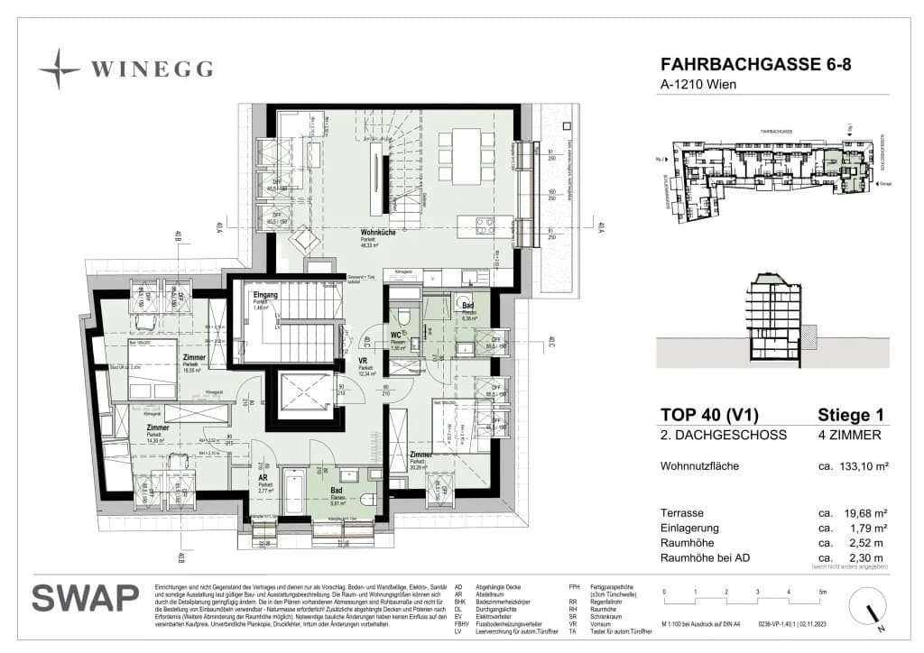 4-Zimmer-Wohnung kaufen in Wien – 133,1 m², € 948.200 – Bild 37 von 39
