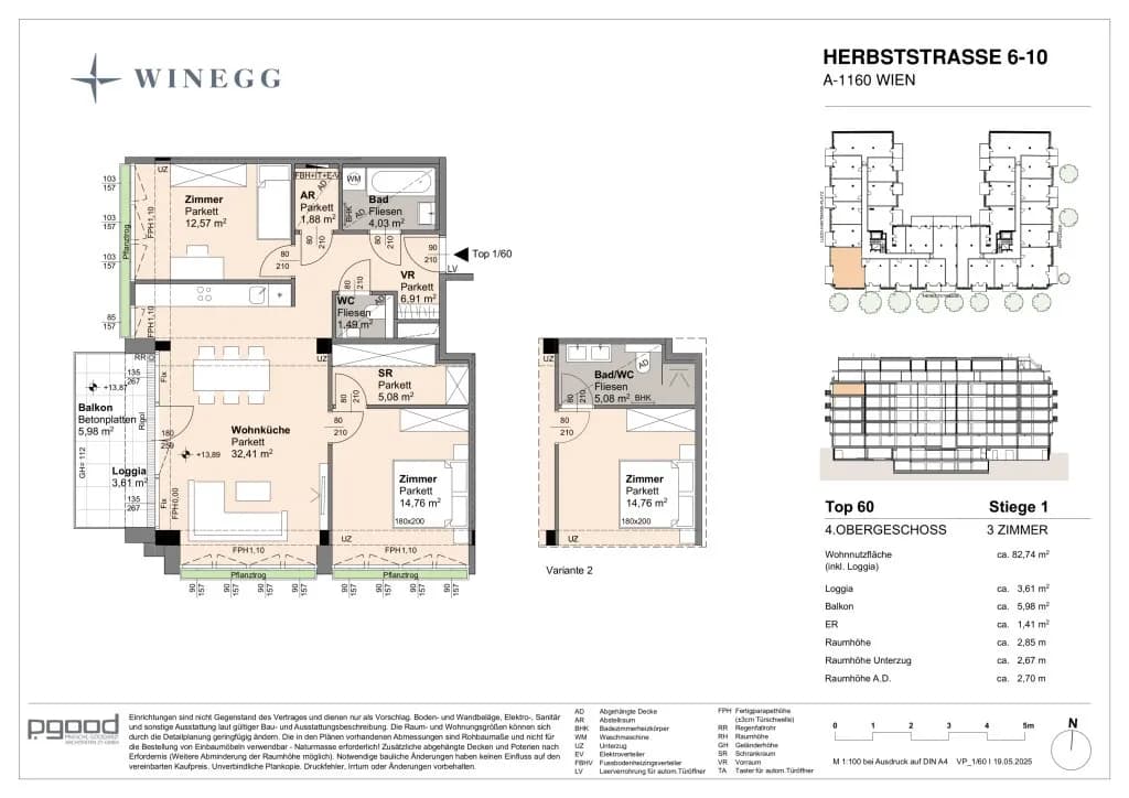 3-Zimmer-Wohnung kaufen in Wien – 79,12 m², € 639.700 – Bild 15 von 15