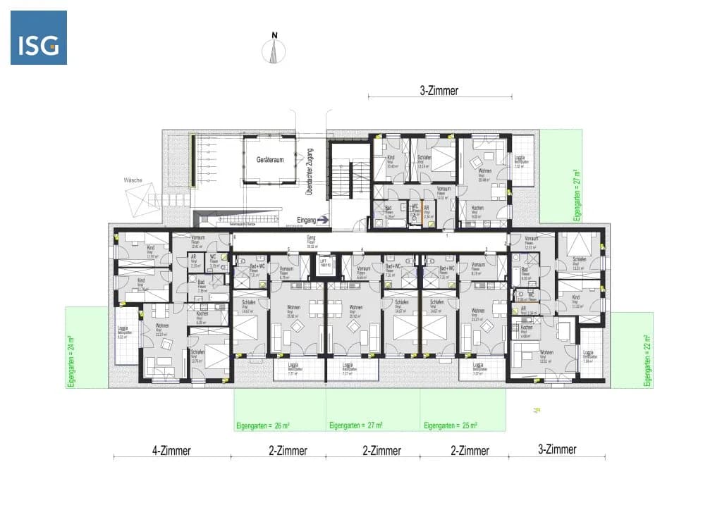 2-Zimmer-Wohnung mieten in Braunau am Inn – 54,58 m², € 561 – Bild 8 von 14