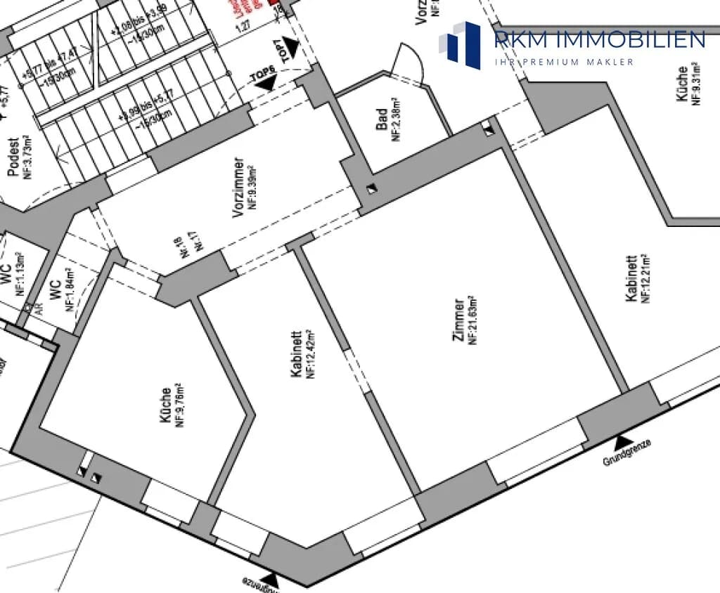 2-Zimmer-Wohnung kaufen in Wien – 53 m², € 279.000 – Bild 6 von 6
