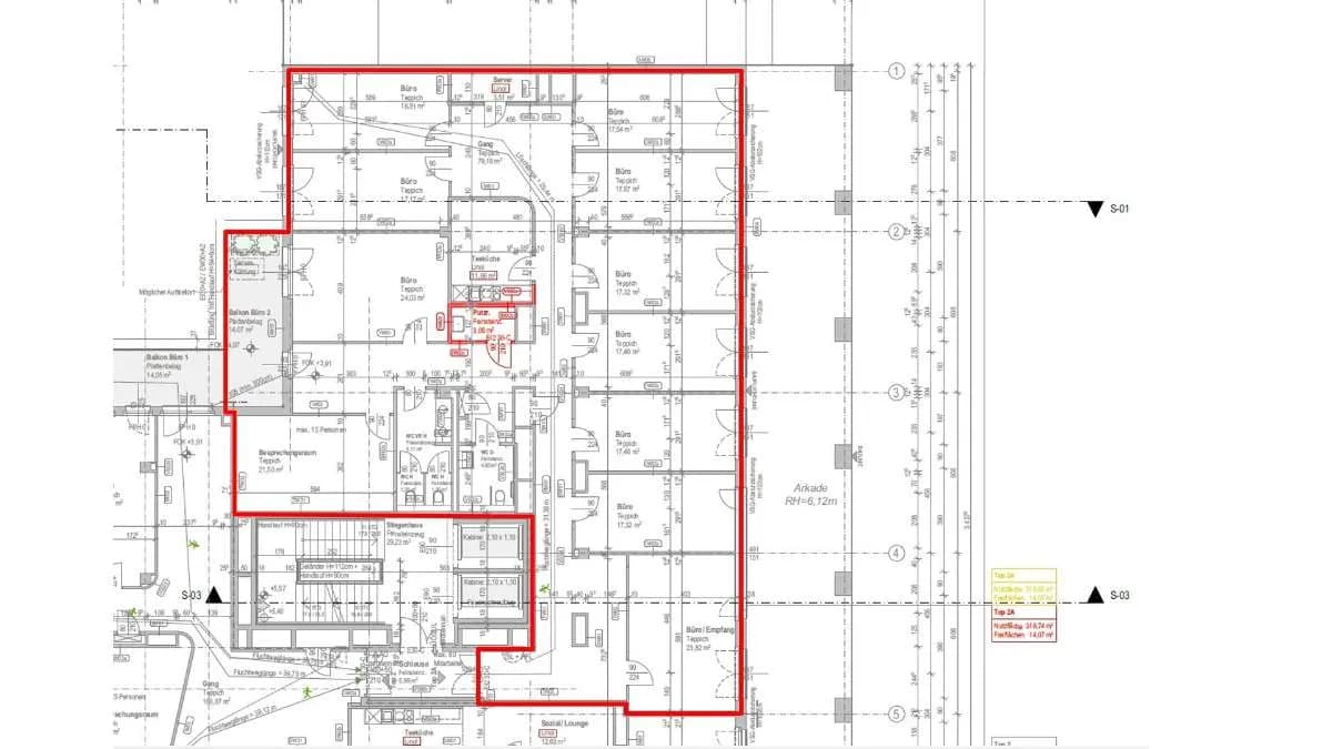 Gewerbeimmobilie mieten in Wien – 338 m², € 6.229 – Bild 9 von 14