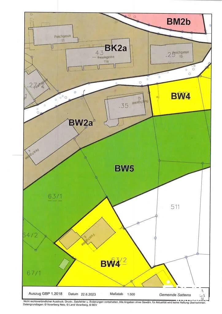 Grundstück kaufen in Feldkirch – 1 050 m², € 395.000 – Bild 6 von 6