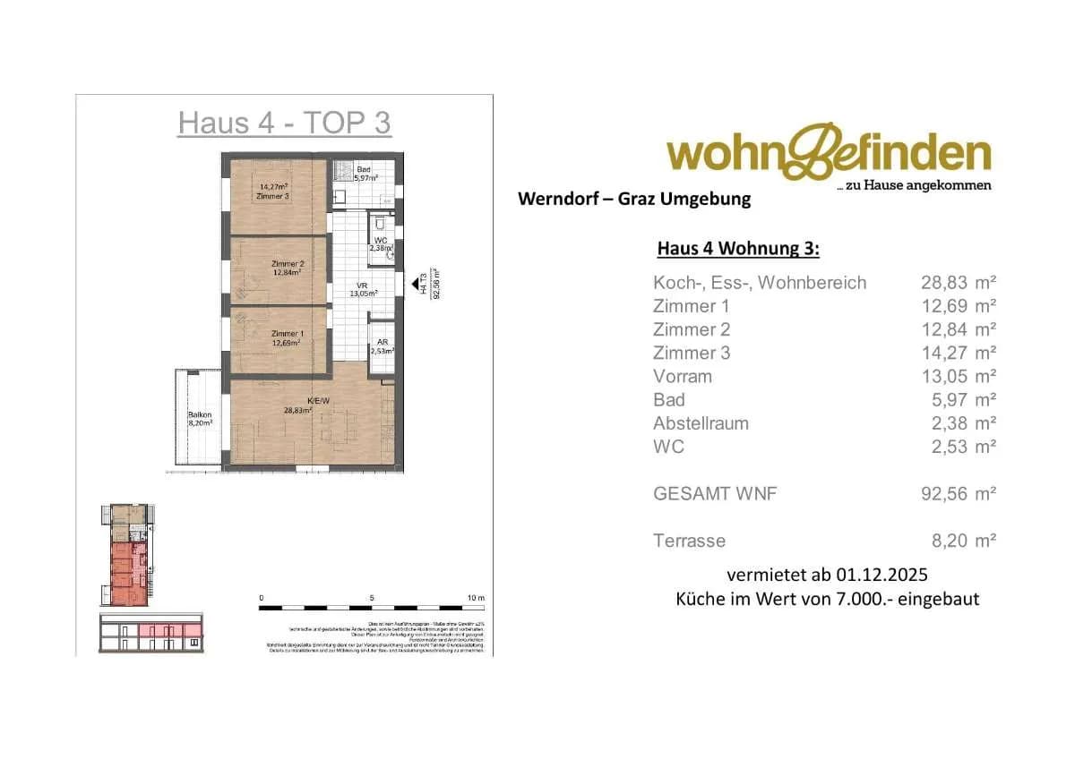 3-Zimmer-Wohnung kaufen in Graz-Umgebung – 67 m², € 300.240 – Bild 11 von 11