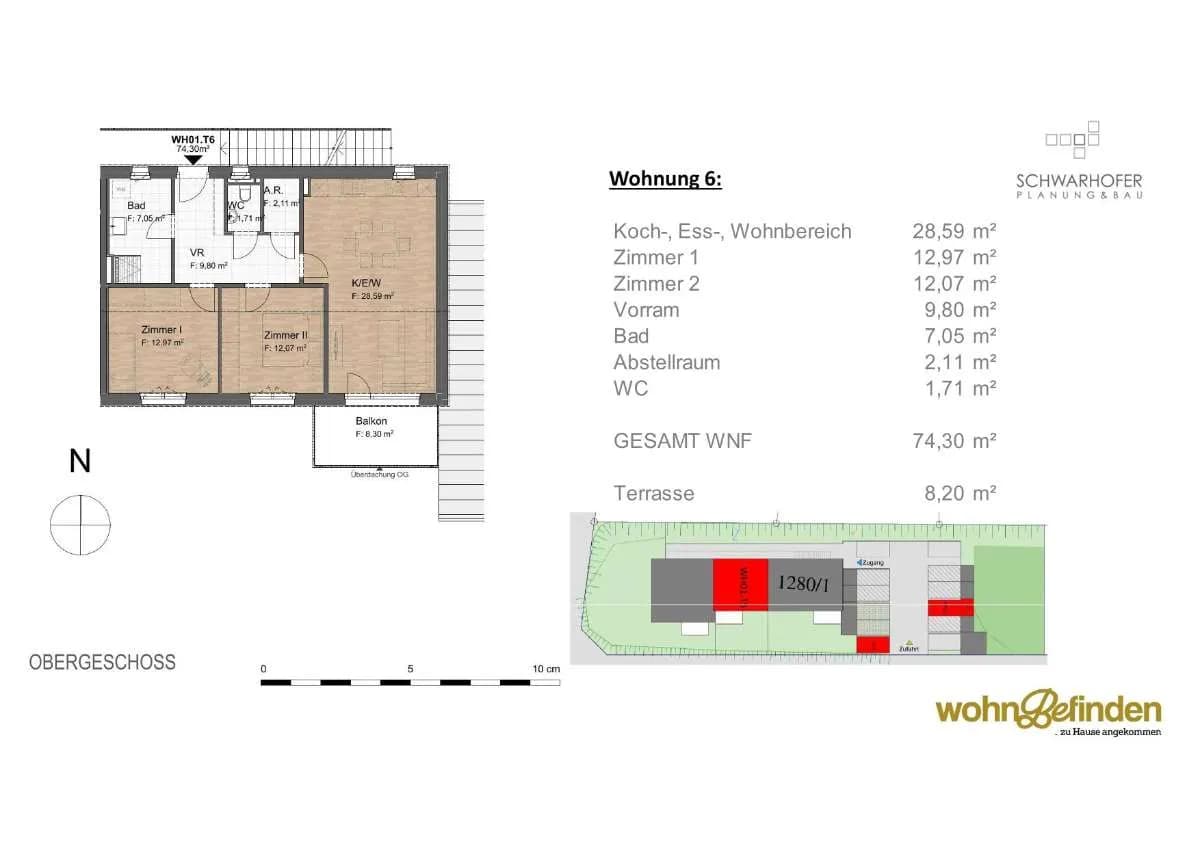 3-Zimmer-Wohnung kaufen in Weiz – 74,3 m², € 268.990 – Bild 6 von 14